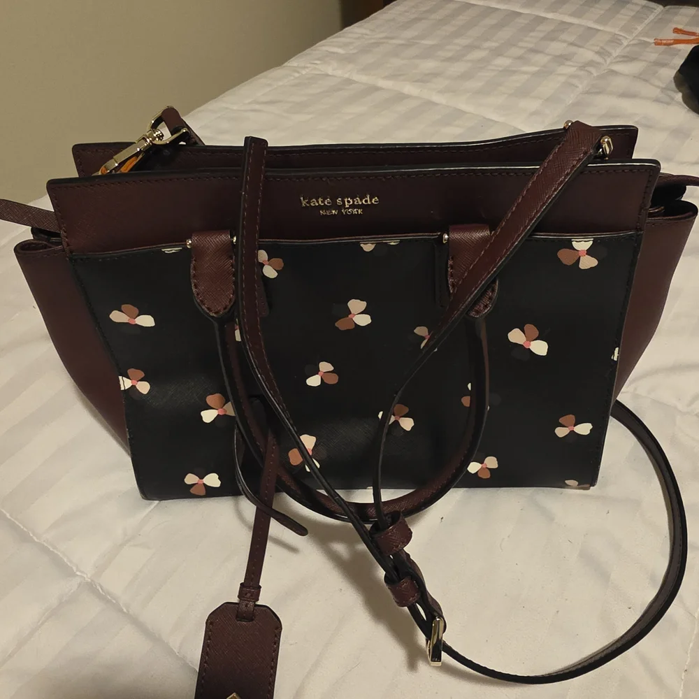 Kate Spade Cameron Dusk Buds Ditsy Bag NEW